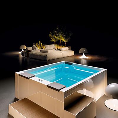 vasca spa mini piscina